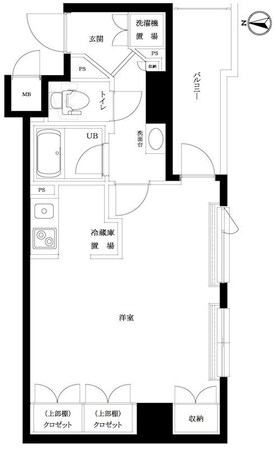 ルーブル明大前の物件間取画像